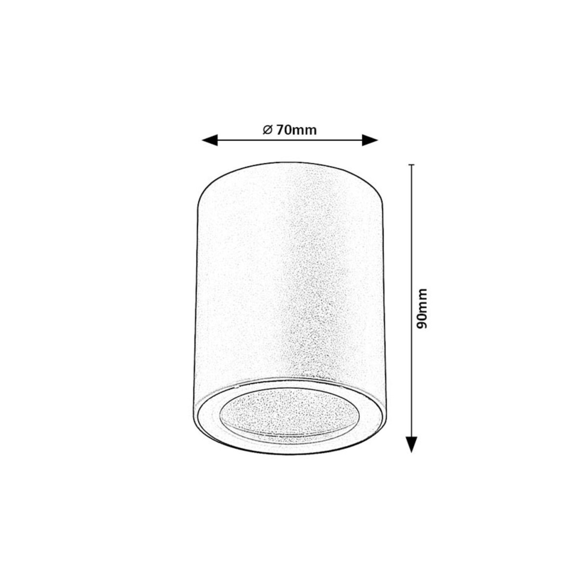 Rabalux Koven 71342 - typ - Natynkowe i podtynkowe oświetlenie