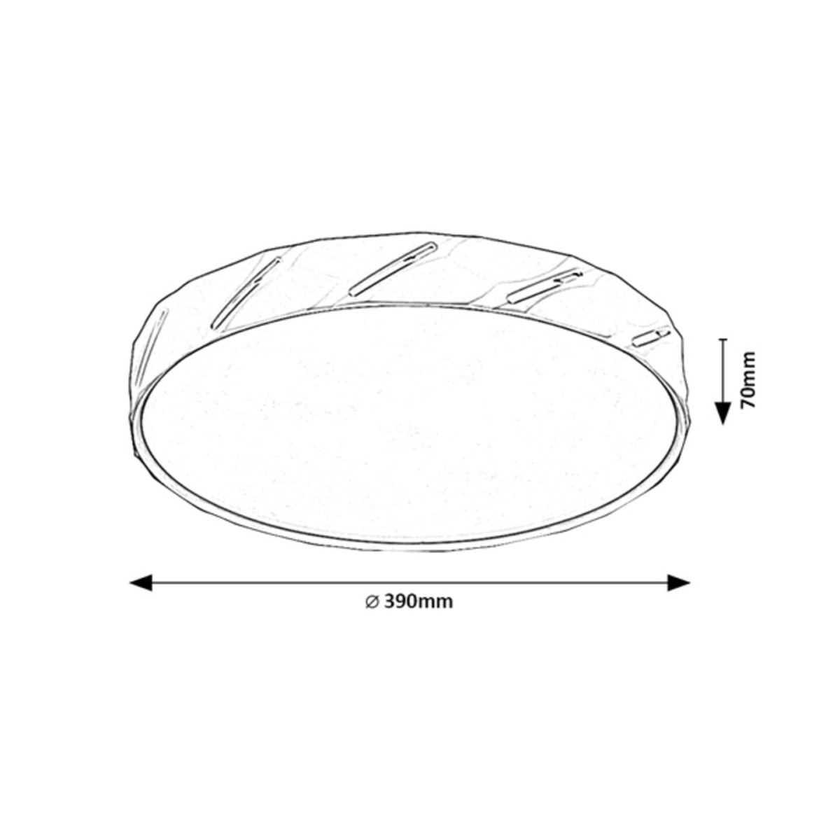 Rabalux Nessira 71119 - typ - Lampy sufitowe