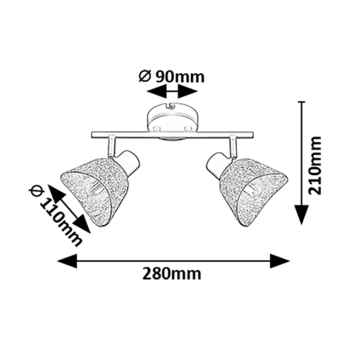 Rabalux Farelia 73006 - typ - Oświetlenie punktowe