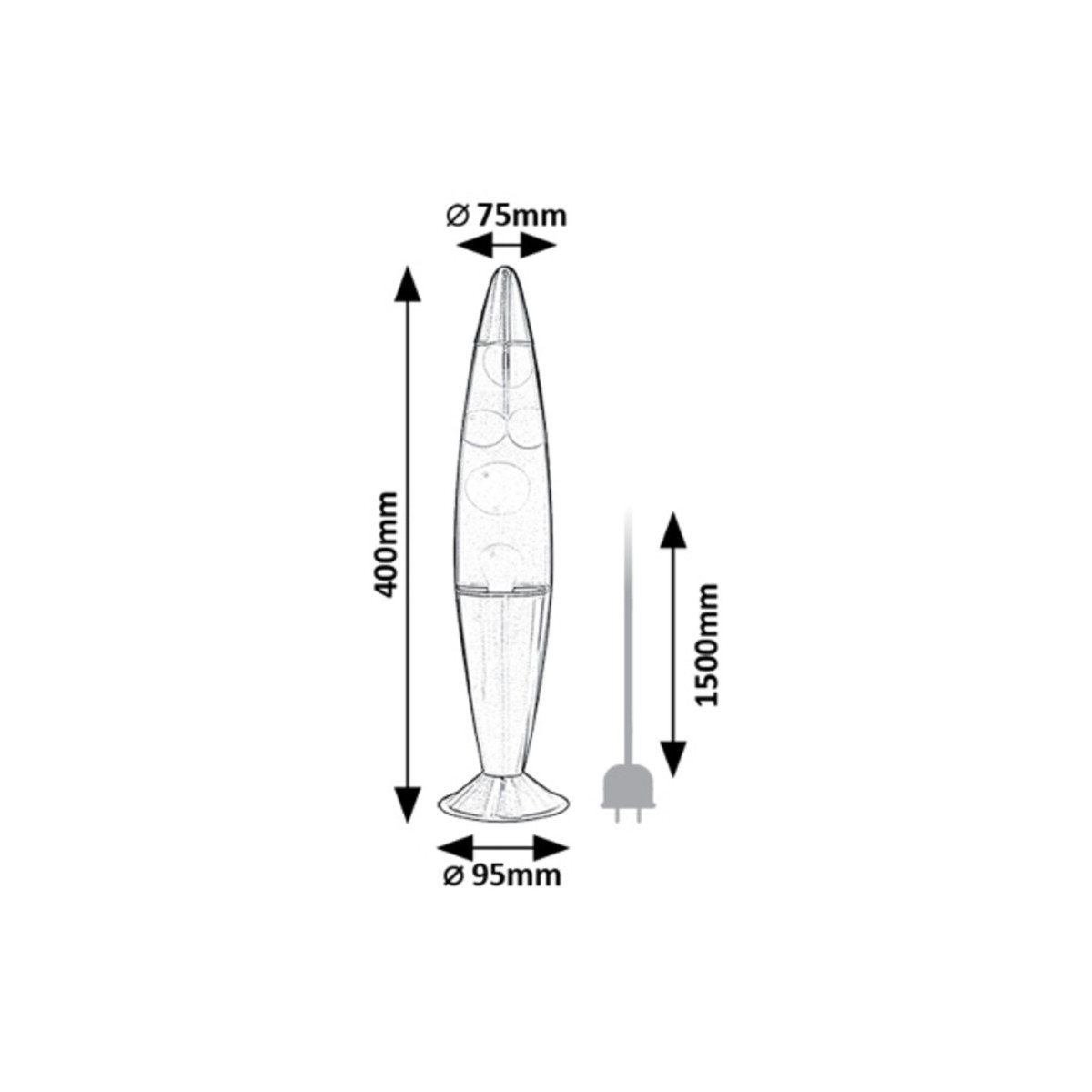 Rabalux Lollipop Rainbow2 76111 - typ - Lampki dekoracyjne