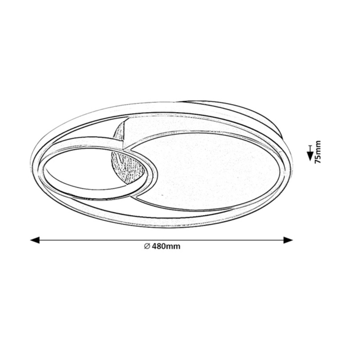 Rabalux Leola 71044 - typ - Lampy sufitowe