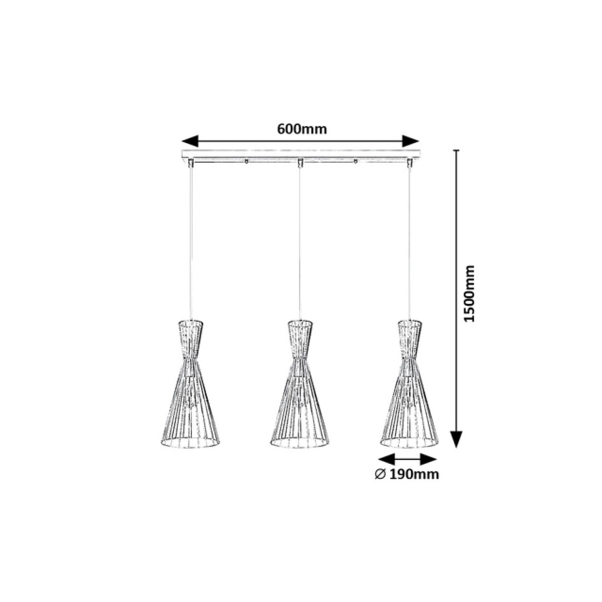 Rabalux Leandros 72006 - typ - Lampy wiszące