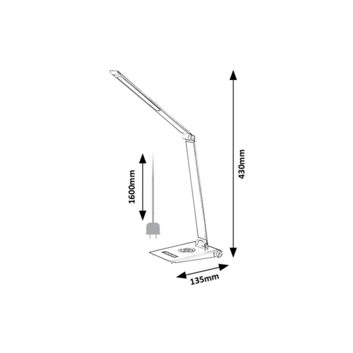 Rabalux Nilfgard 2029 - typ - Lampy stołowe