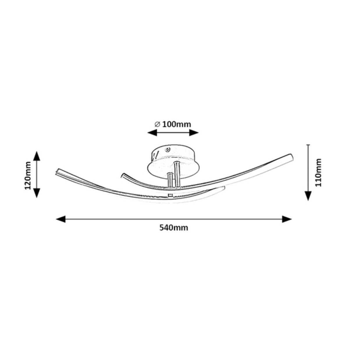 Rabalux Tatjana 3143 - typ - Lampy sufitowe