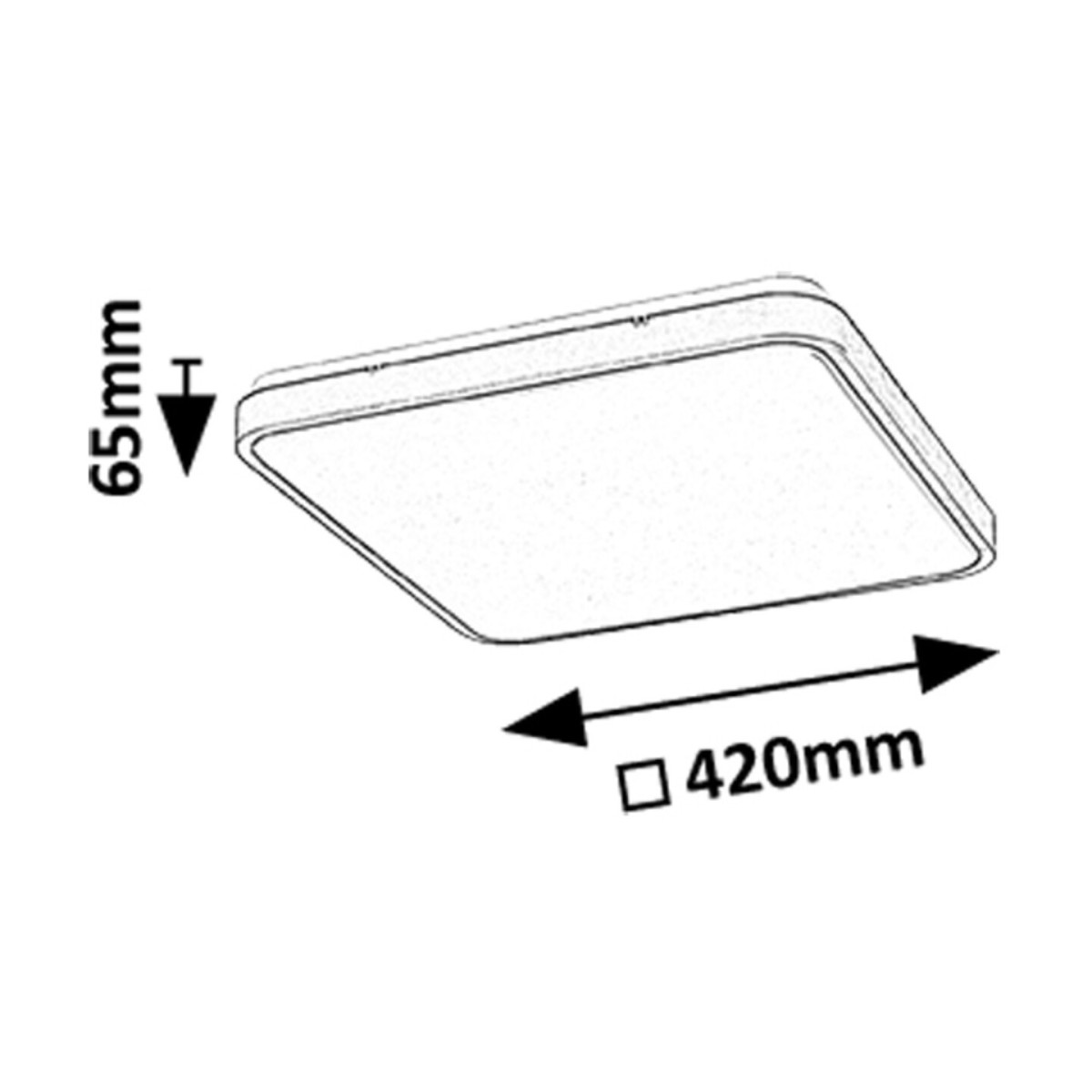 Rabalux Alenzo 71433 - typ - Panel LED