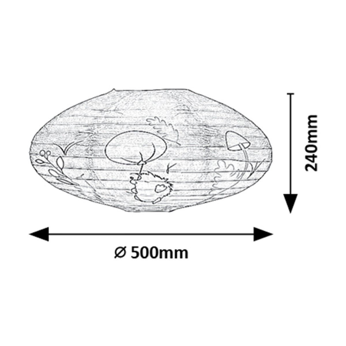 Rabalux Hedgy 71190 - typ - Lampy dla dzieci