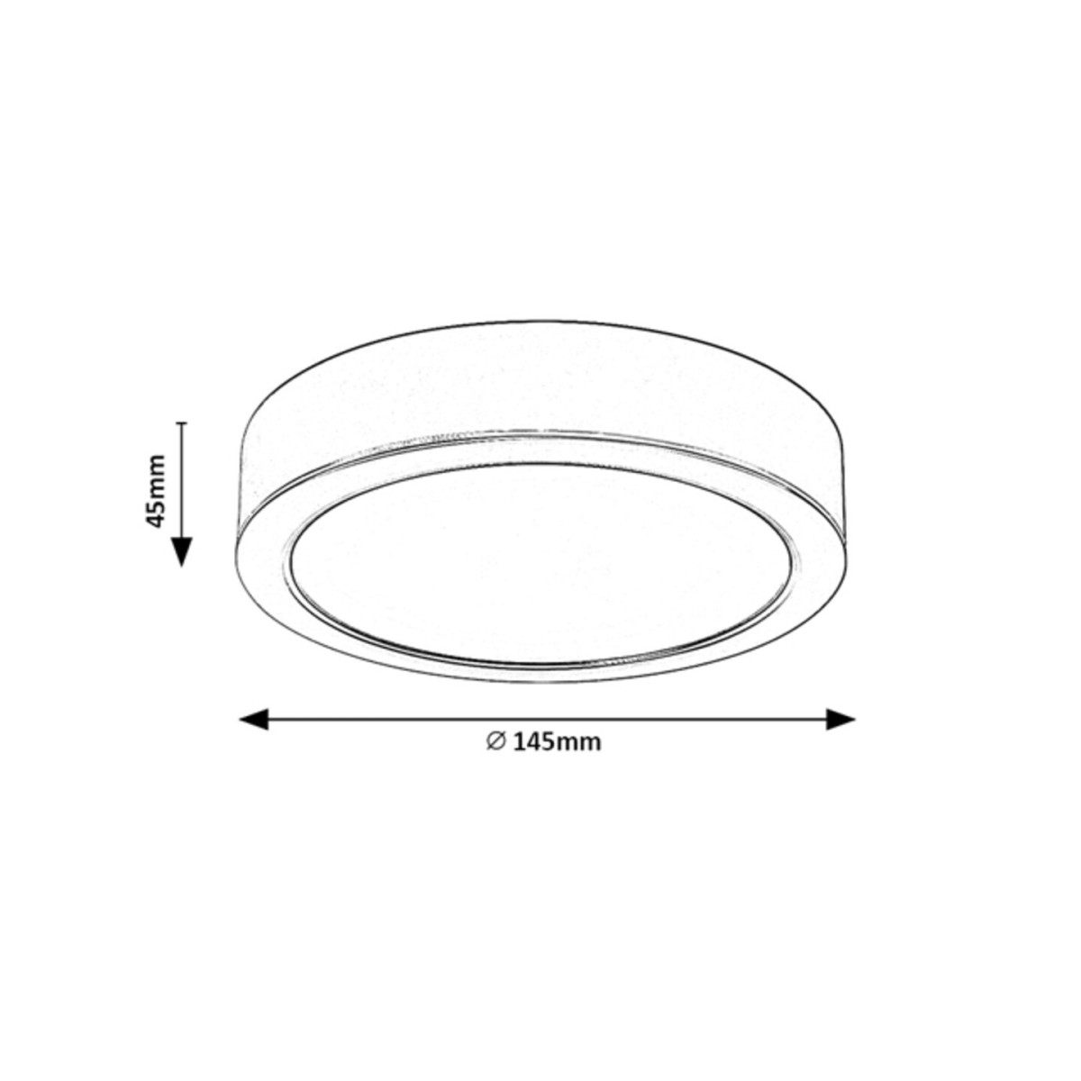 Rabalux Shaun 2686 - typ - Natynkowe i podtynkowe oświetlenie