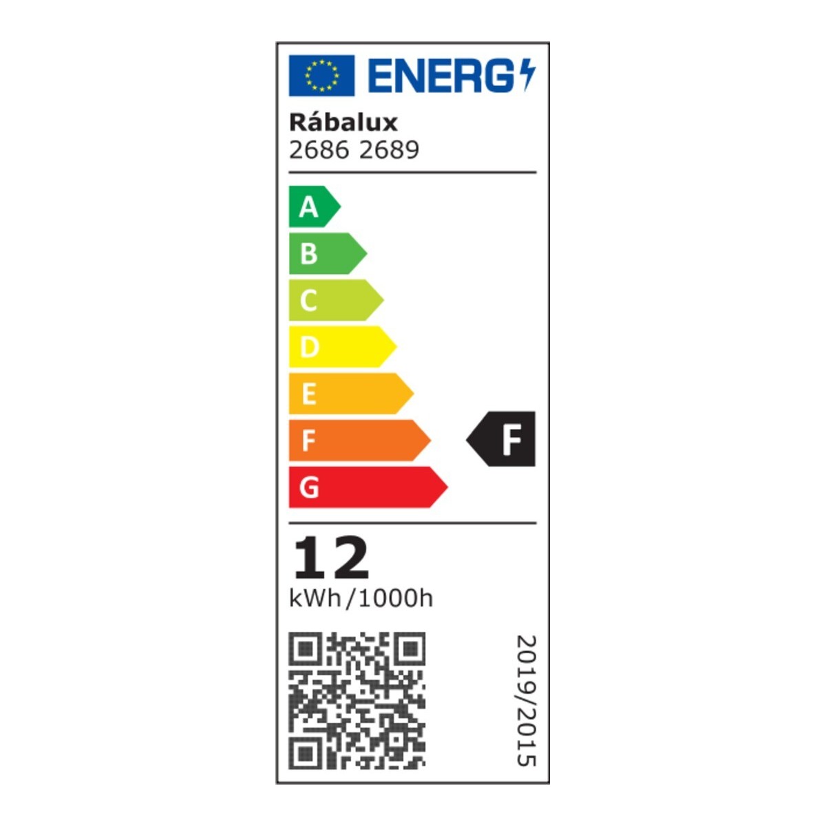 Rabalux Shaun 2686 - typ - Natynkowe i podtynkowe oświetlenie
