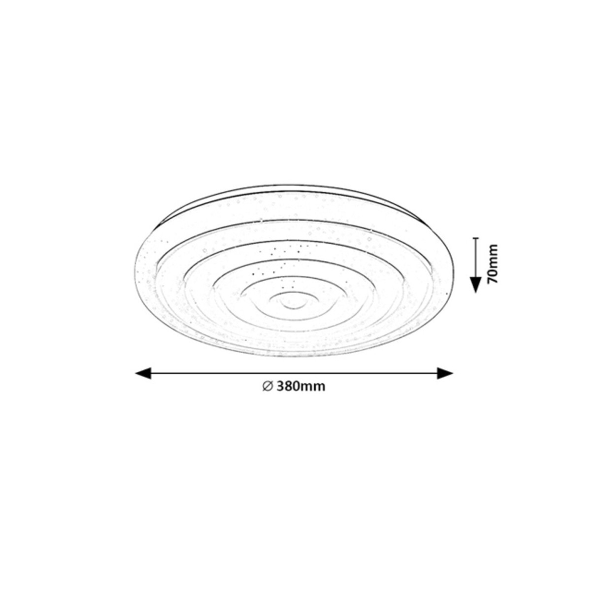 Rabalux Katina 71017 - typ - Lampy sufitowe