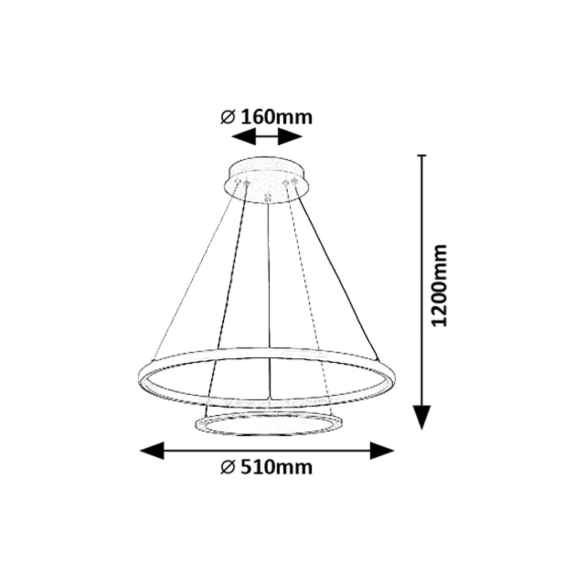 Rabalux Jasero 72040 - typ - Lampy wiszące