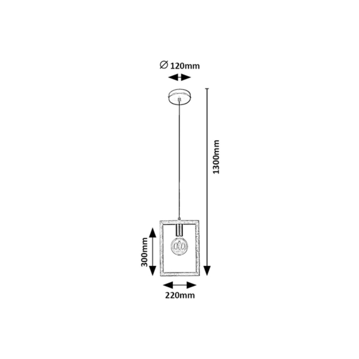 Rabalux Indigo 2292 - typ - Lampy wiszące