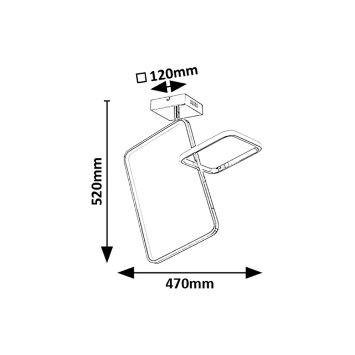 Rabalux Malwen 71367 - typ - Lampy sufitowe