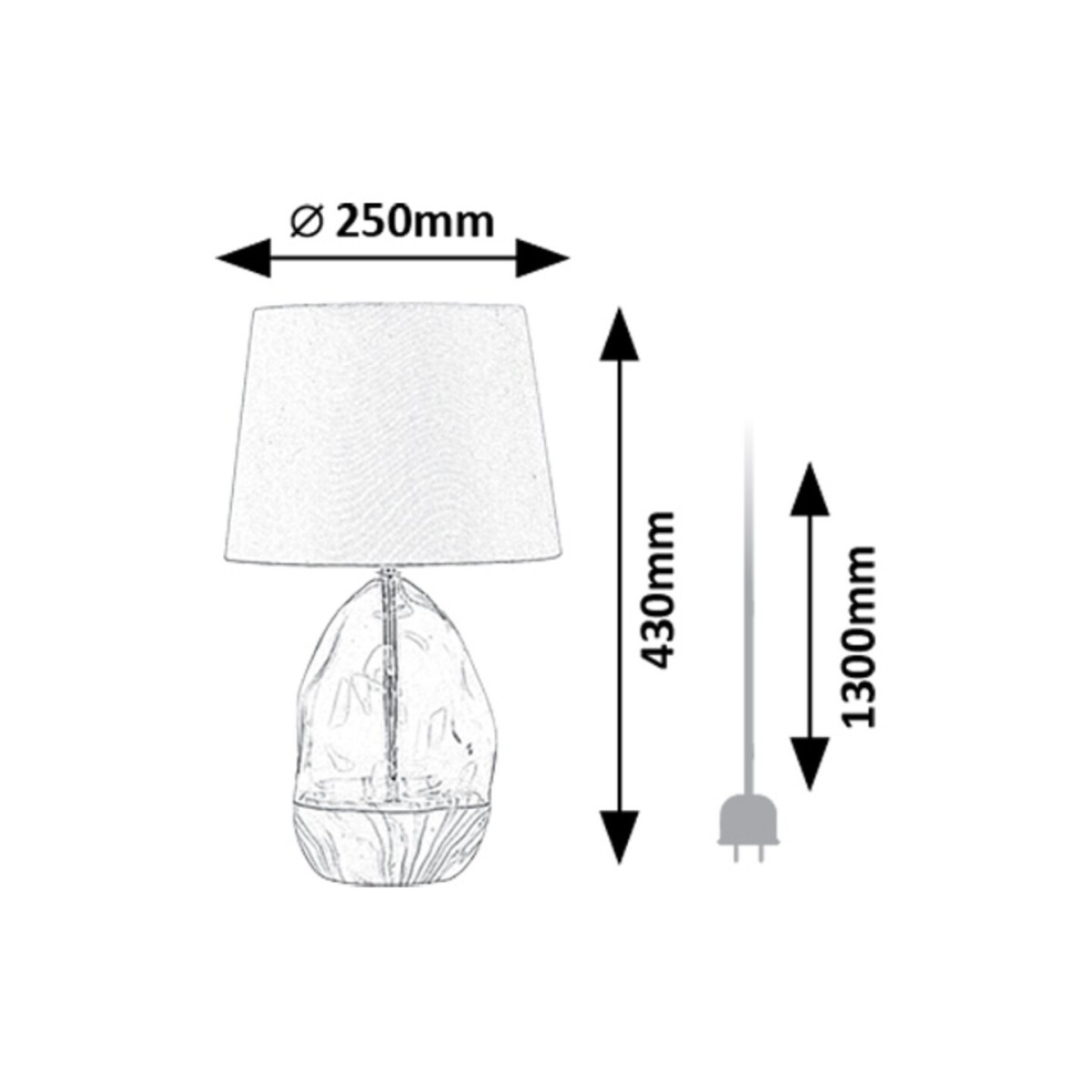 Rabalux Apolonia 74228 - typ - Lampy stołowe