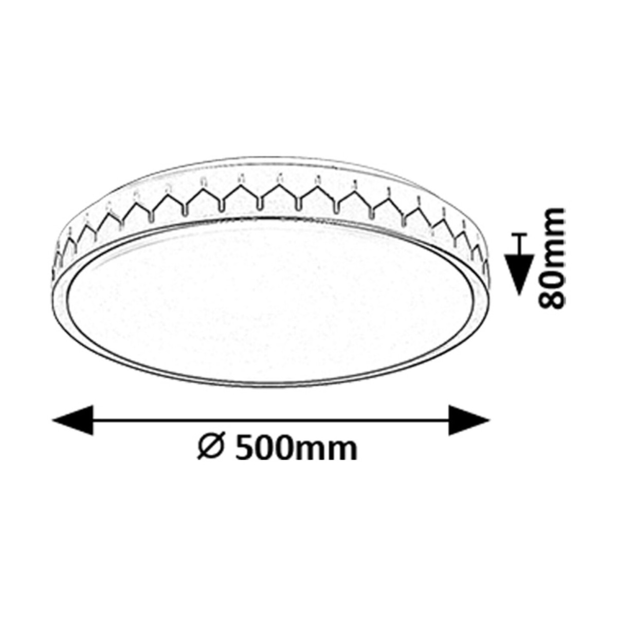 Rabalux Malin 71304 - typ - Lampy sufitowe