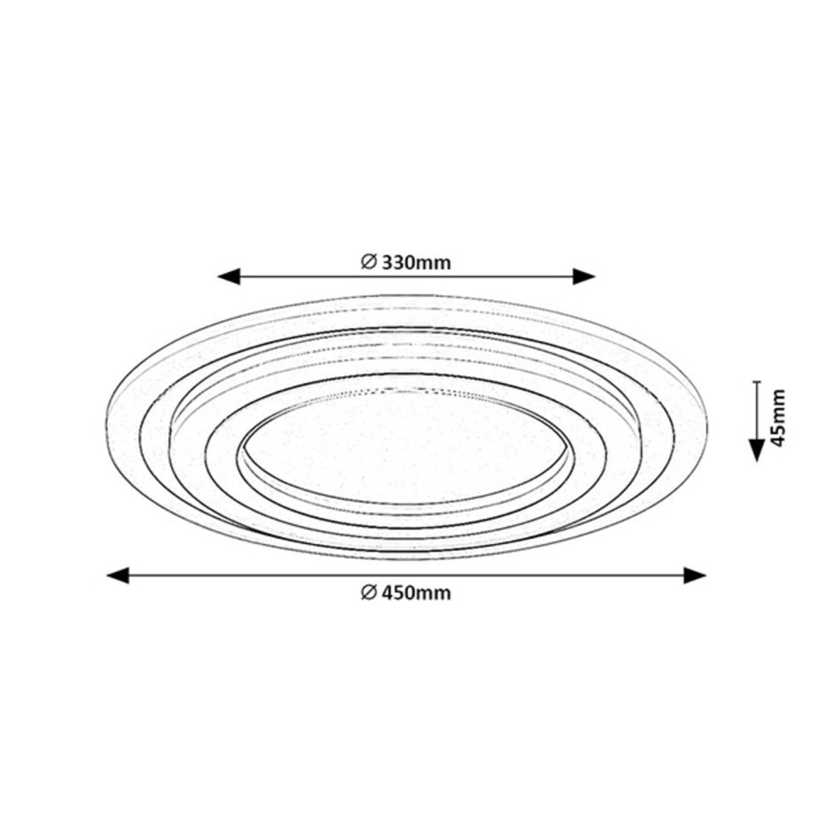 Rabalux Taneli2 71315 - typ - Lampy sufitowe