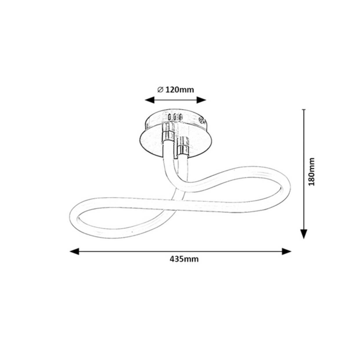 Rabalux Irelia 71008 - typ - Lampy sufitowe
