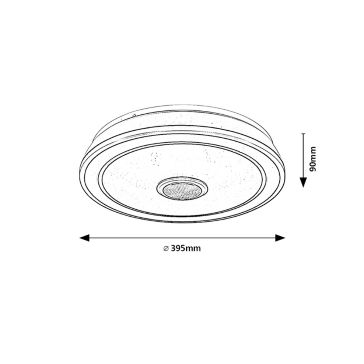 Rabalux Nikolaus 71030 - typ - Lampy sufitowe