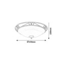 Rabalux Athen 3723 - typ - Lampy sufitowe