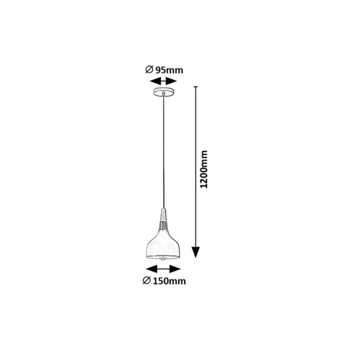 Rabalux Drusilla 72135 - typ - Lampy wiszące