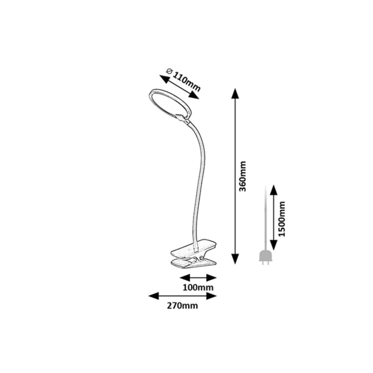 Rabalux Marcin 74199 - typ - Lampy stołowe
