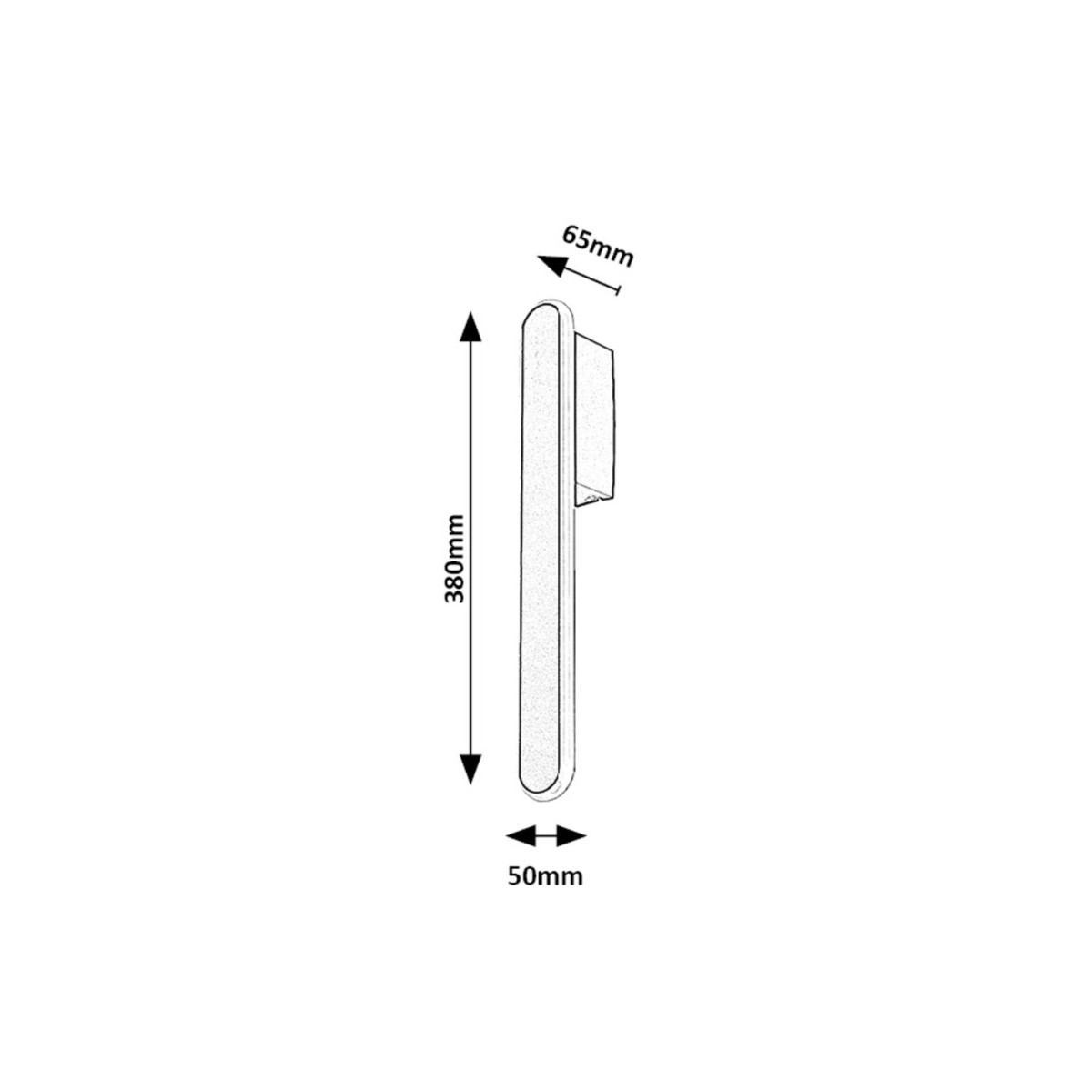 Rabalux Sindri 71087 - typ - Lampa ścienna