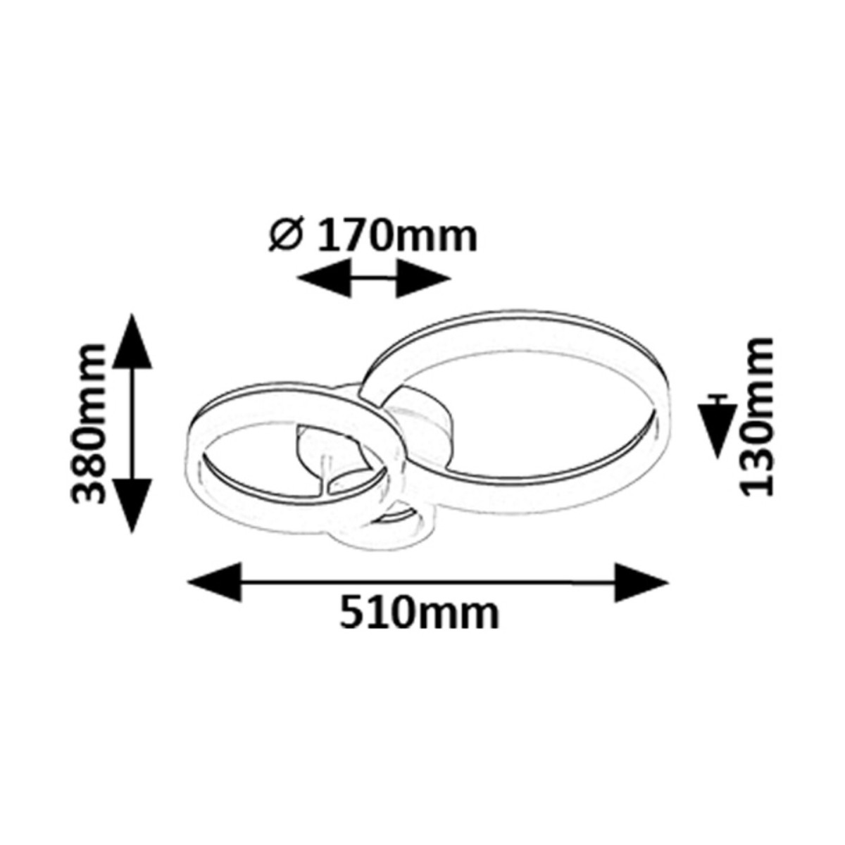 Rabalux Amilia 71385 - typ - Lampy sufitowe