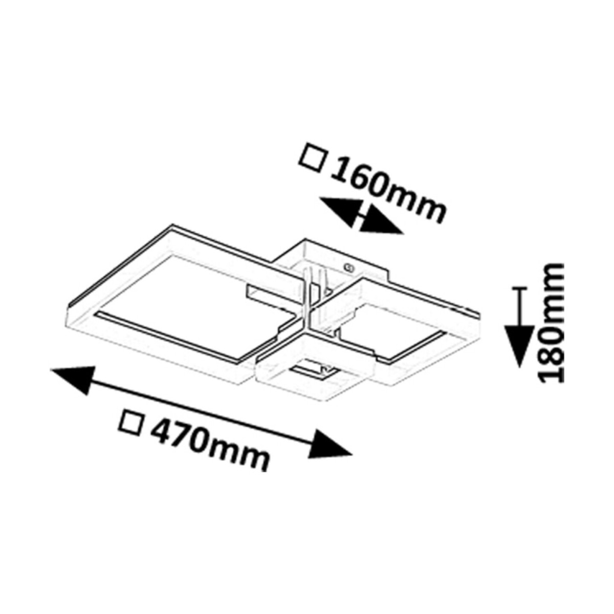 Rabalux Amilia 71386 - typ - Lampy sufitowe