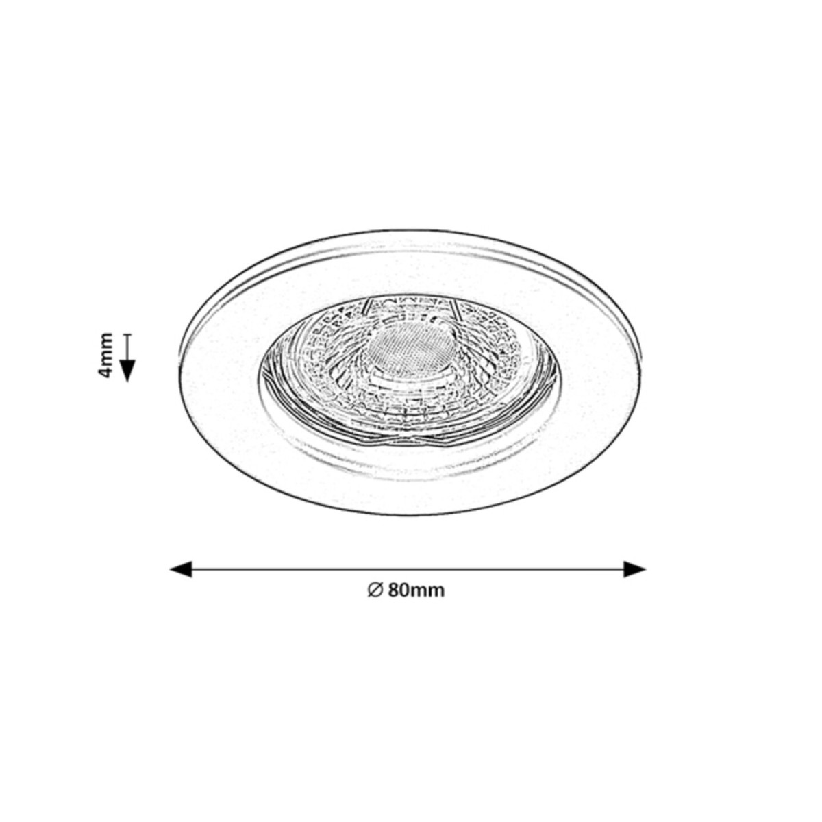 Rabalux Spot relight 2151 - typ - Natynkowe i podtynkowe oświetlenie