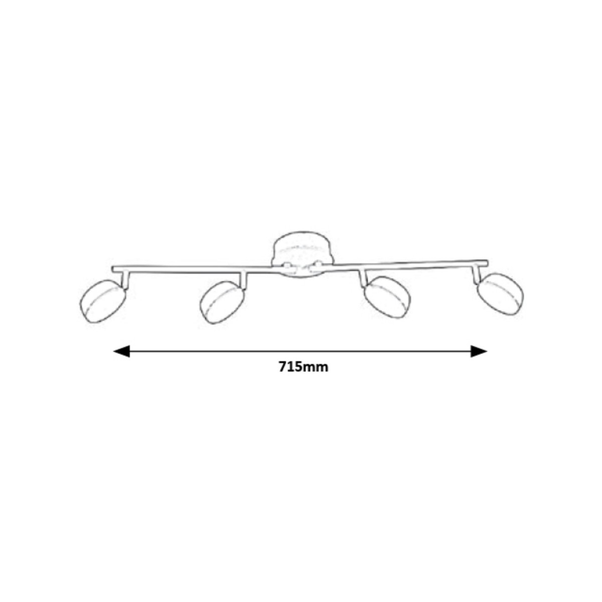Rabalux Hedwig 5625 - typ - Oświetlenie punktowe
