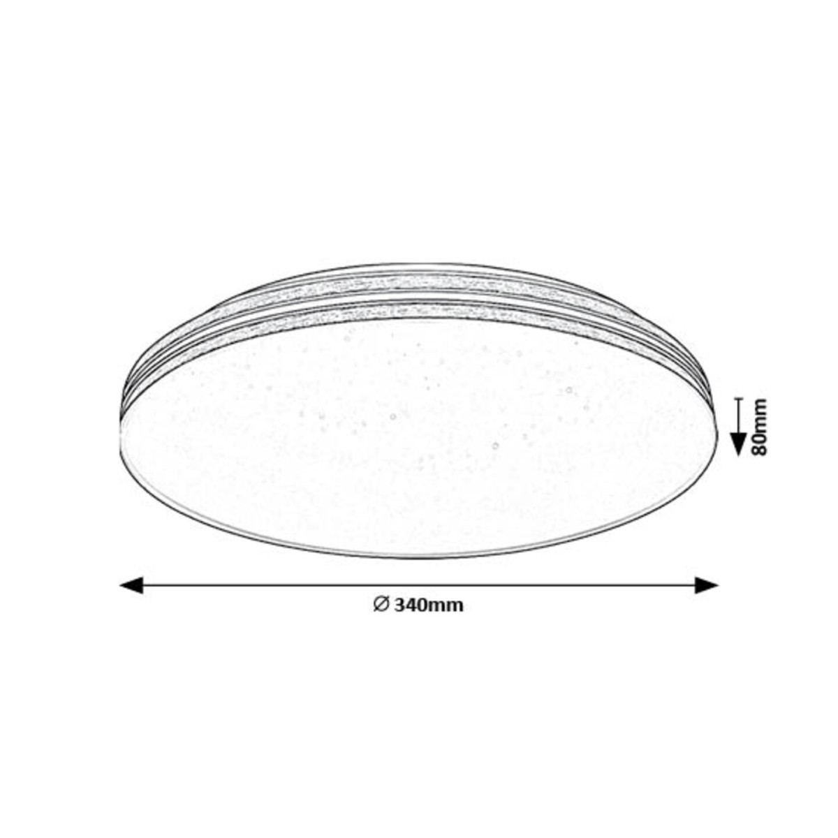 Rabalux Oscar2 71177 - typ - Lampy sufitowe