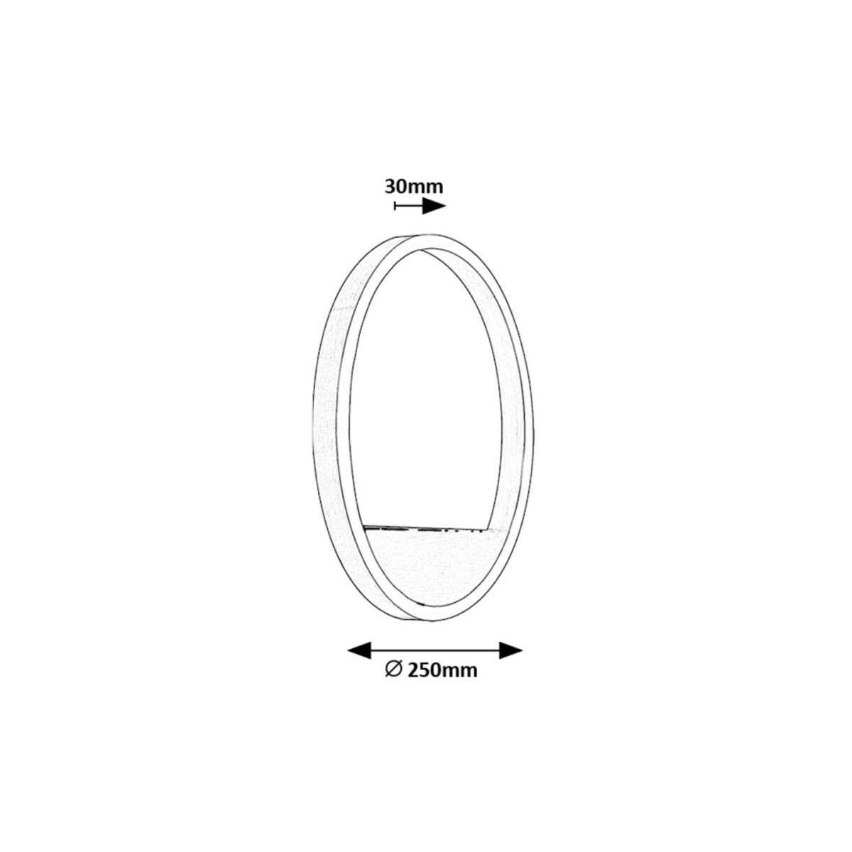 Rabalux Thrac 71312 - typ - Lampa ścienna