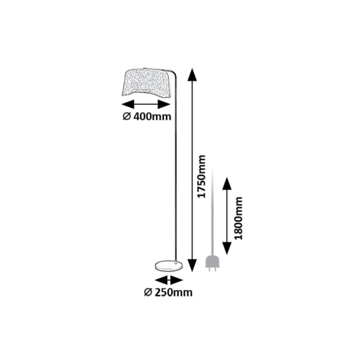 Rabalux Farelia 74019 - typ - Lampy podłogowe