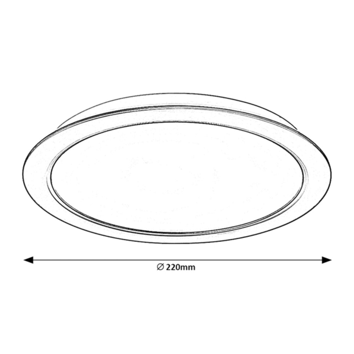 Rabalux Shaun 2681 - typ - Natynkowe i podtynkowe oświetlenie