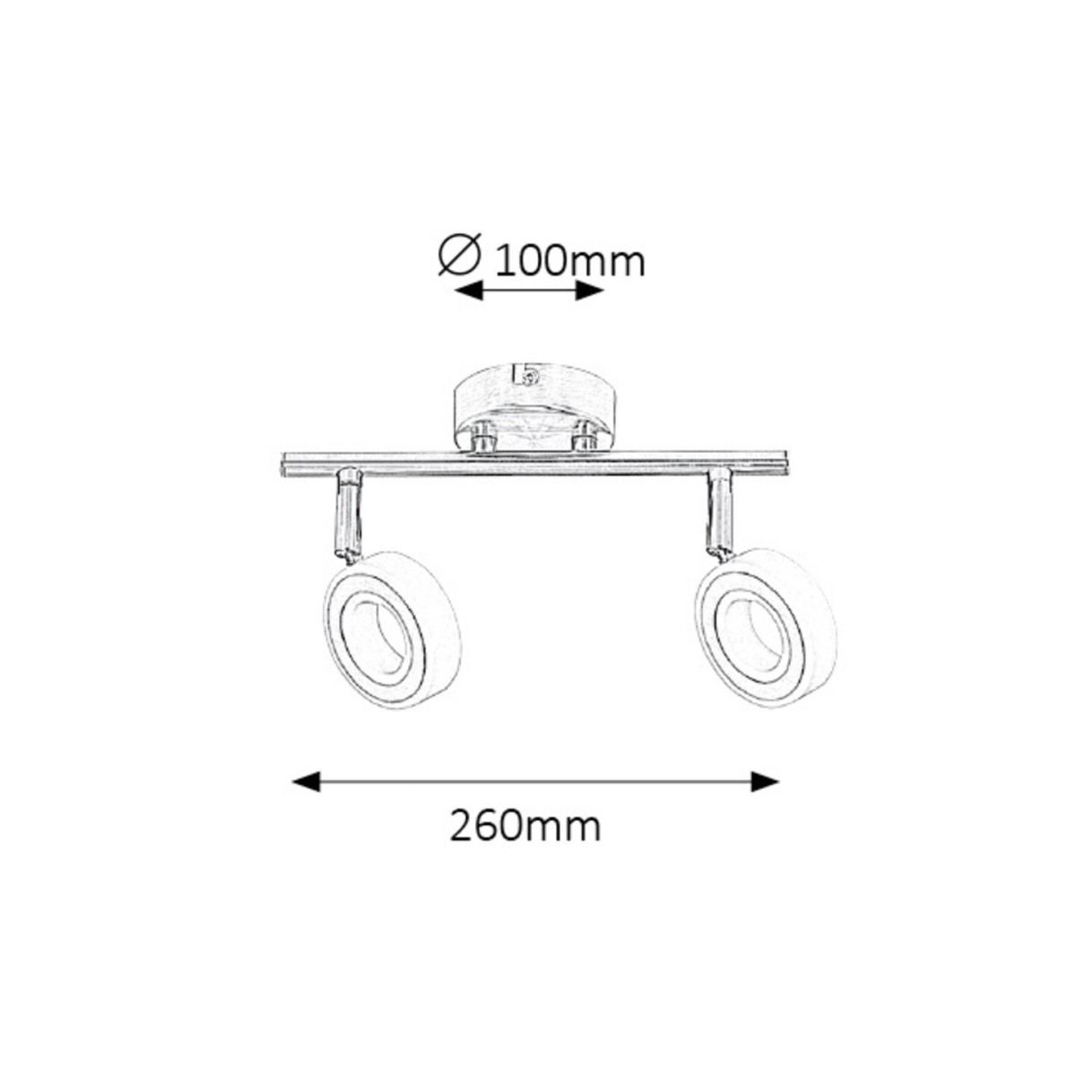 Rabalux Zora 5940 - typ - Oświetlenie punktowe