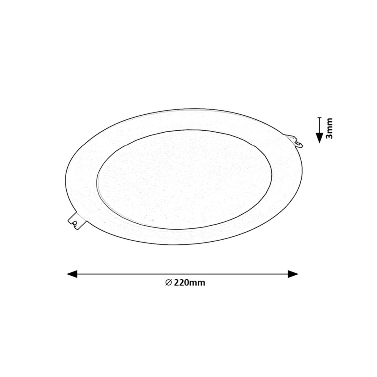 Rabalux Shaun2 71227 - typ - Natynkowe i podtynkowe oświetlenie