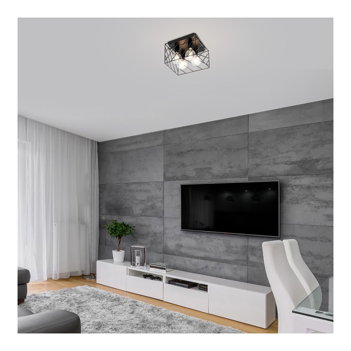 Rabalux Boroo 71027 - typ - Lampy sufitowe