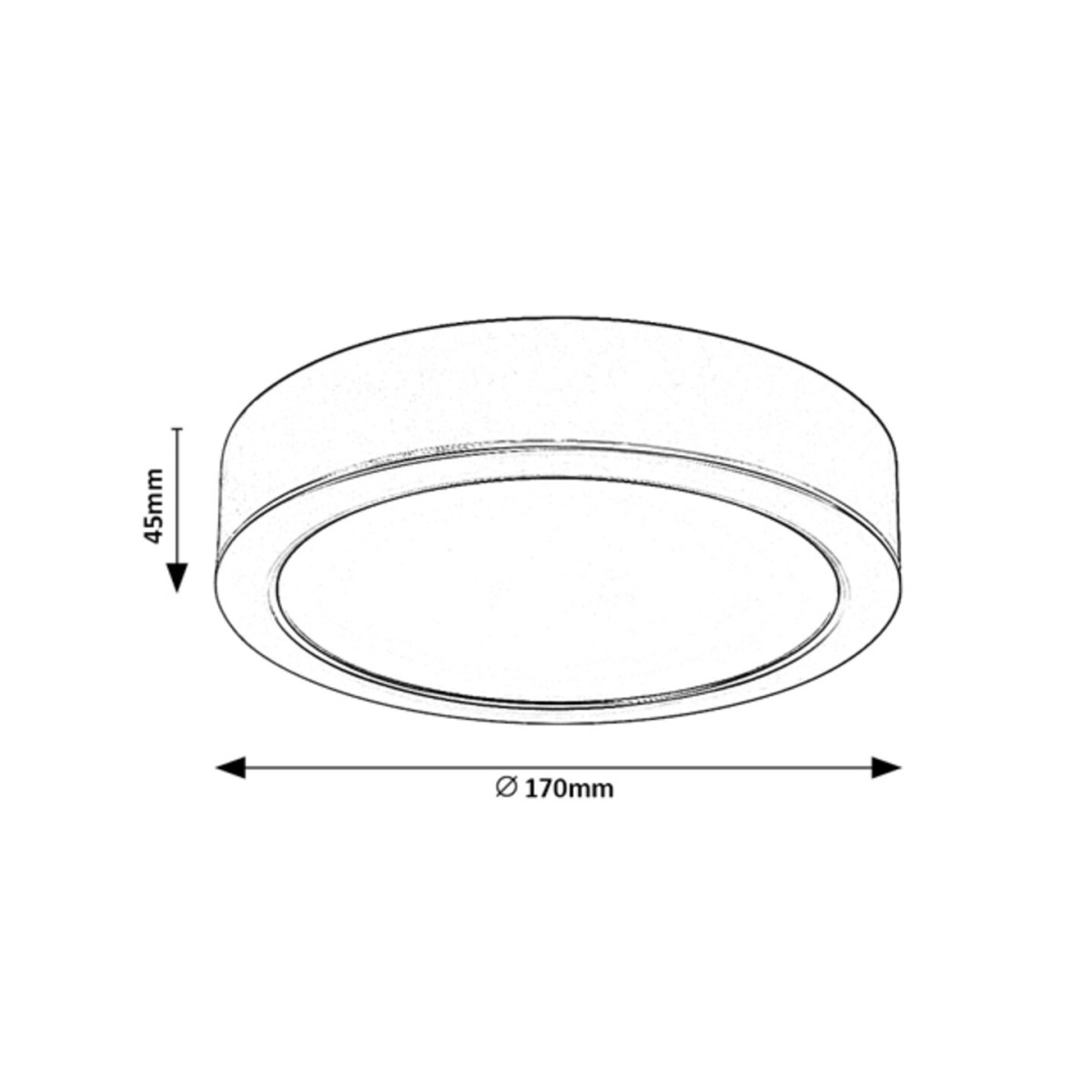 Rabalux Shaun 2687 - typ - Natynkowe i podtynkowe oświetlenie