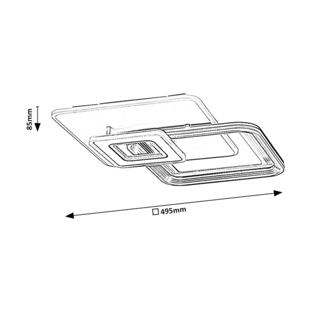 Rabalux Stregobor 2937 - typ - Lampy sufitowe