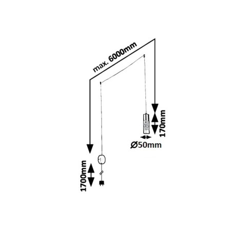 Rabalux Floresta 6560 - typ - Lampy wiszące