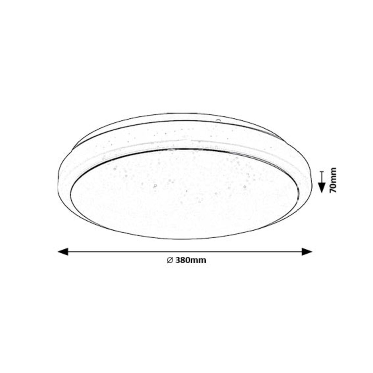 Rabalux Trevor2 71183 - typ - Lampy sufitowe