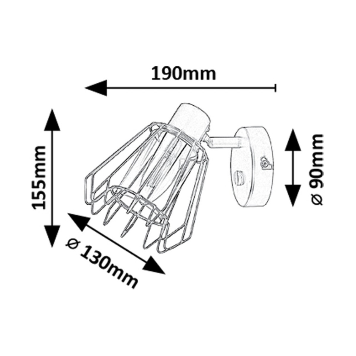Rabalux Emerencia 73067 - typ - Oświetlenie punktowe