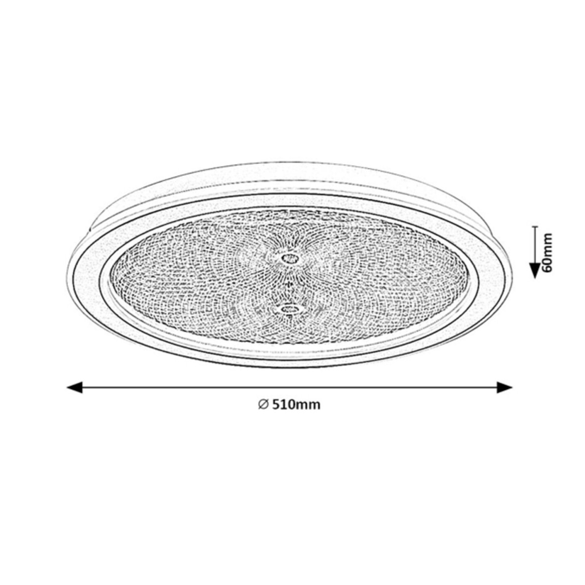 Rabalux Zofrael 71282 - typ - Lampy sufitowe