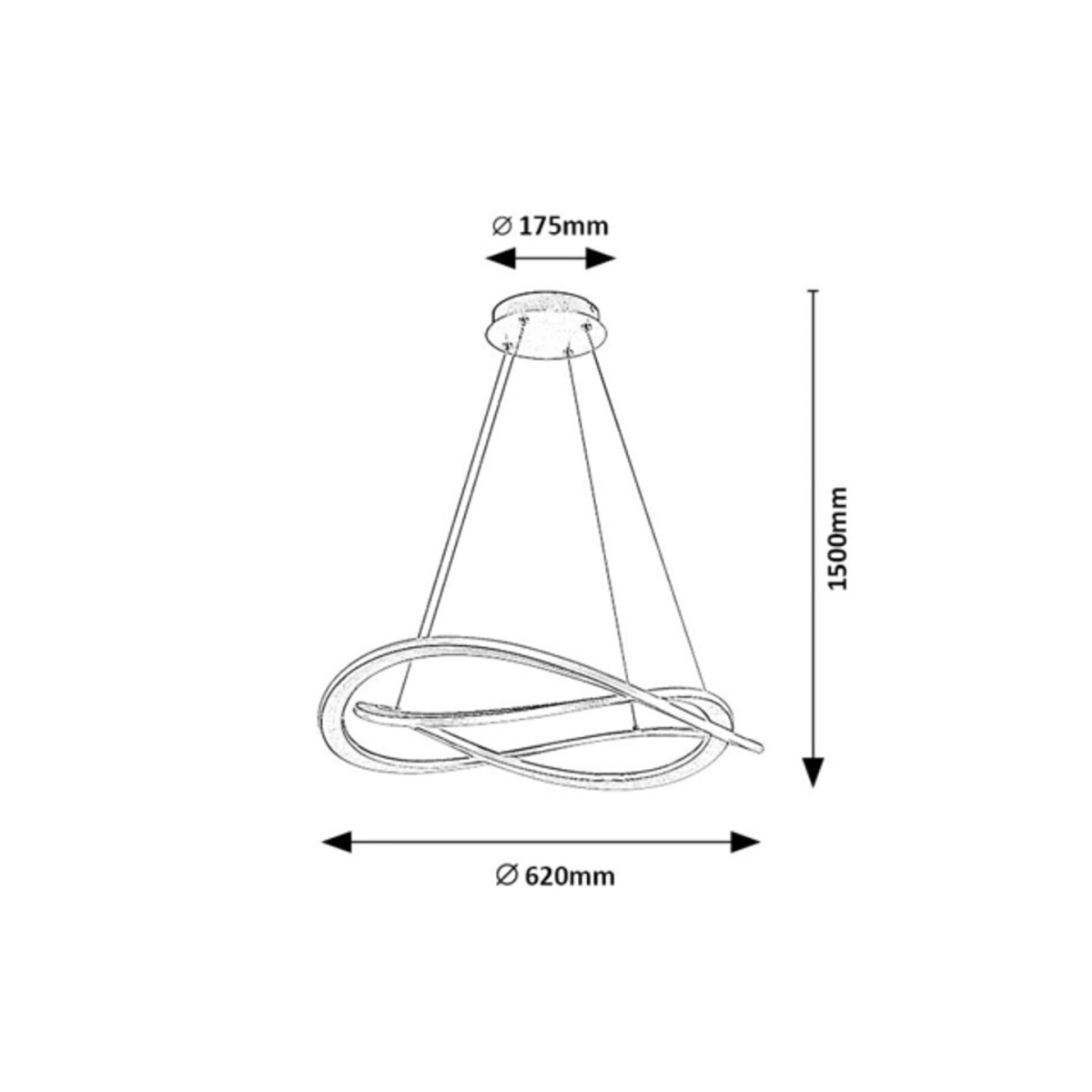 Rabalux Kallira 72282 - typ - Lampy wiszące