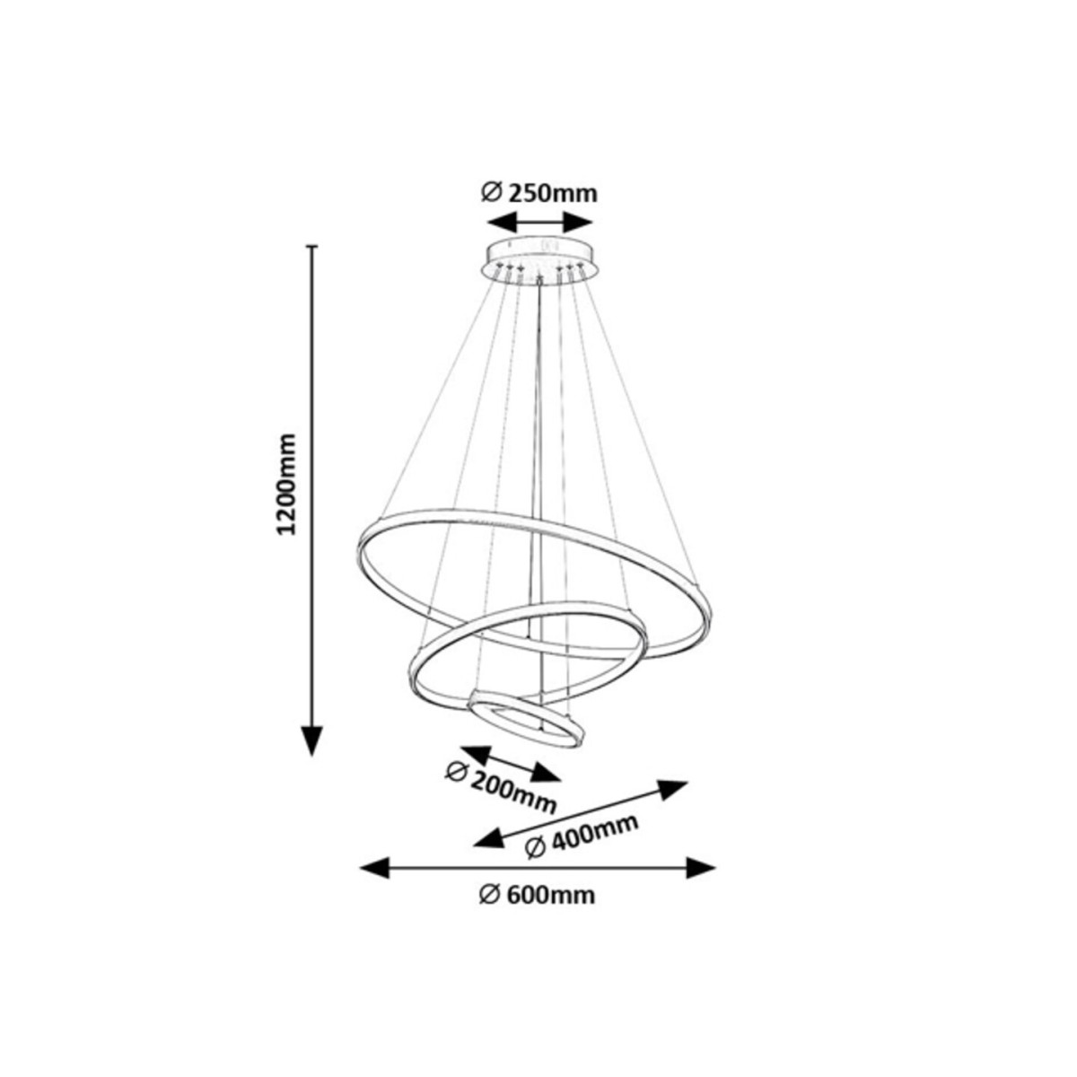 Rabalux Beliza 72346 - typ - Lampy wiszące