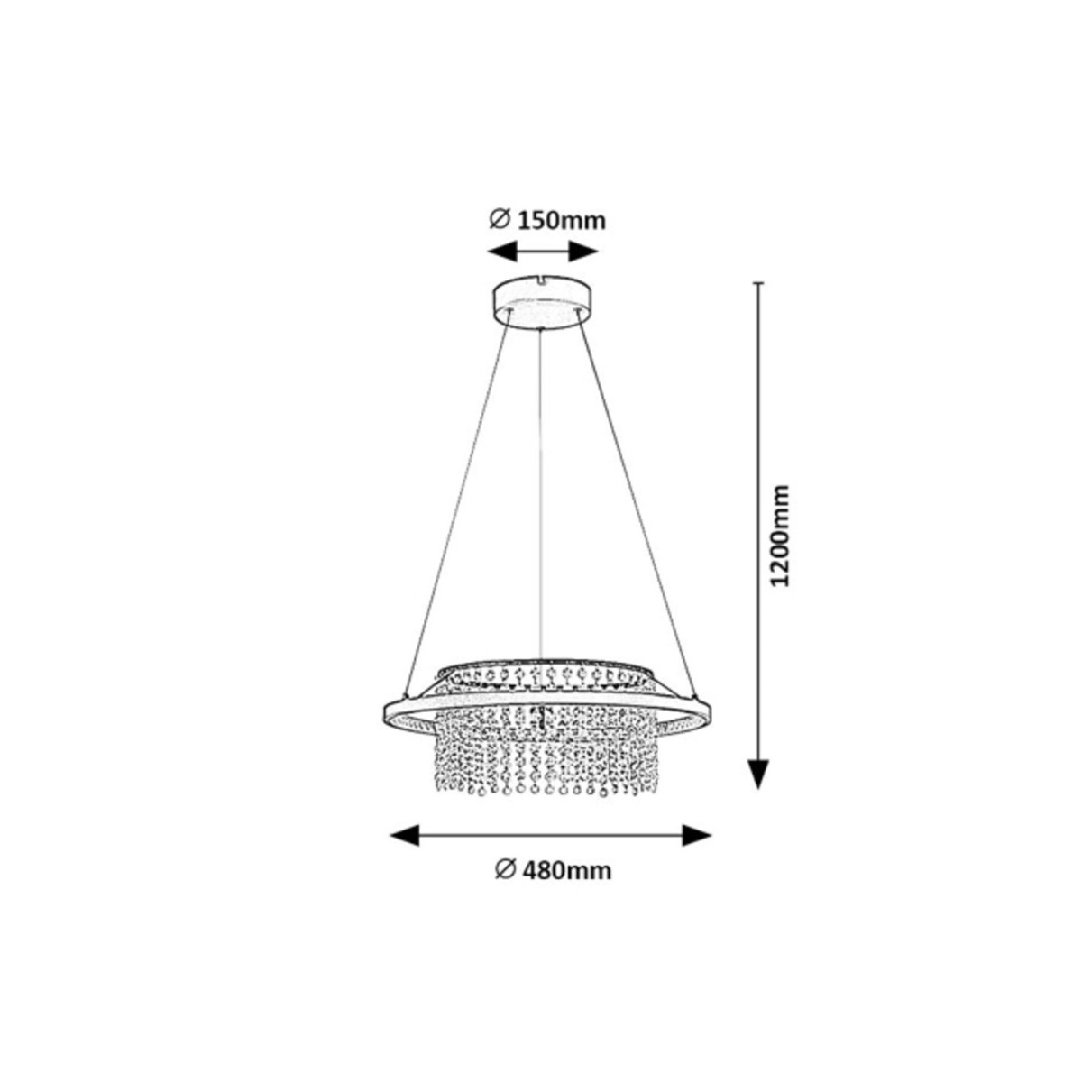 Rabalux Maribell 72353 - typ - Lampy wiszące
