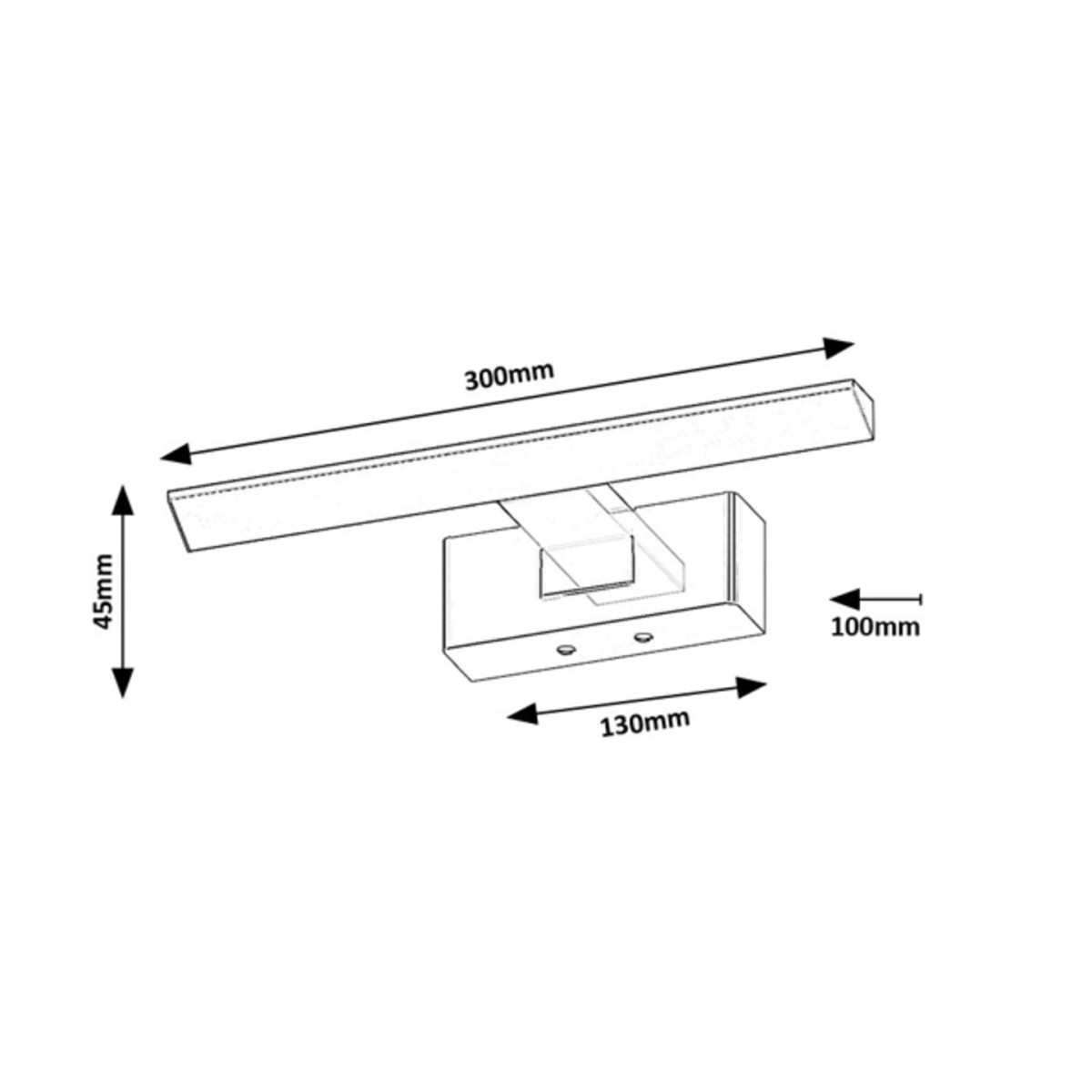 Rabalux Loric 75023 - typ - Oświetlenie łazienkowe