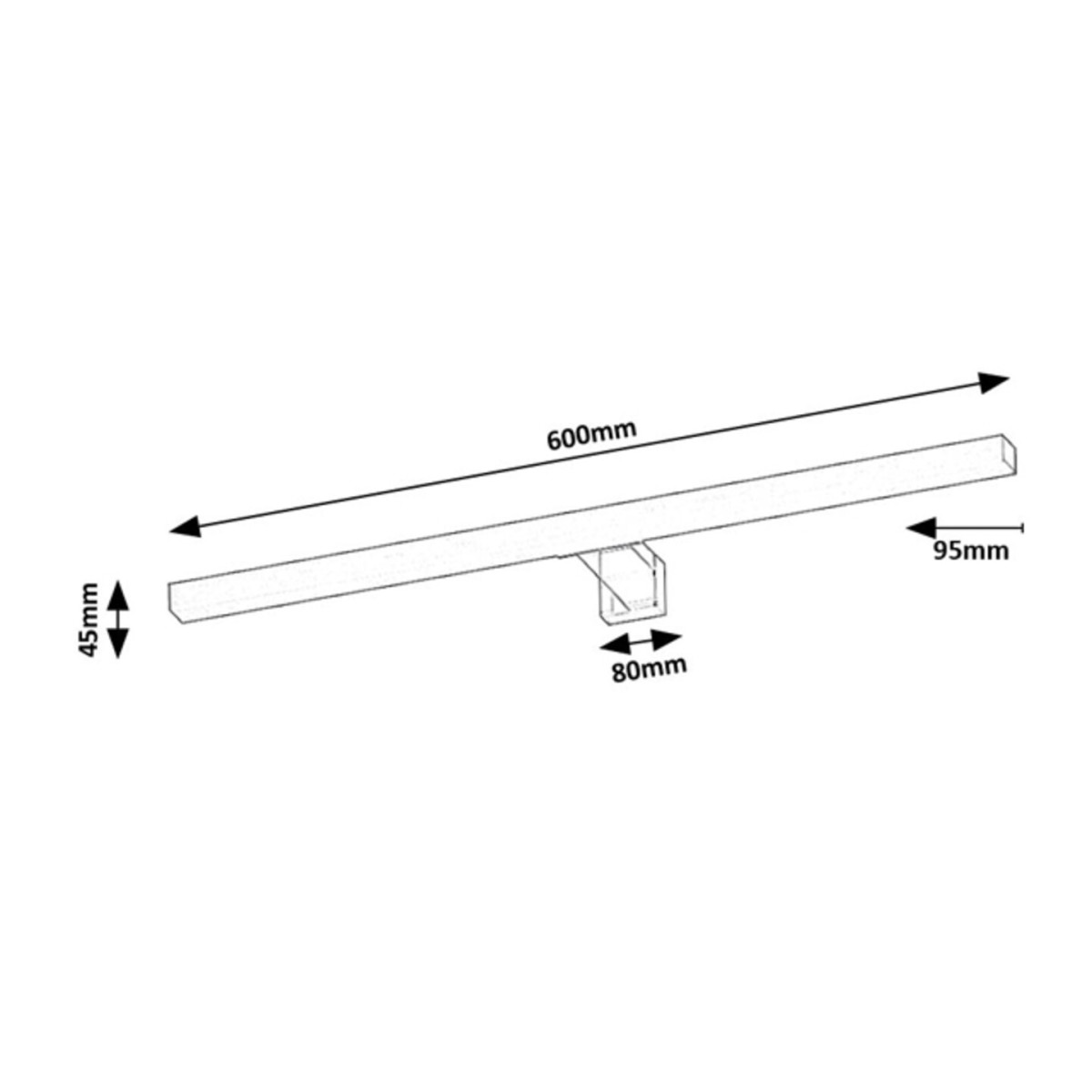 Rabalux Oliro 75052 - typ - Oświetlenie łazienkowe