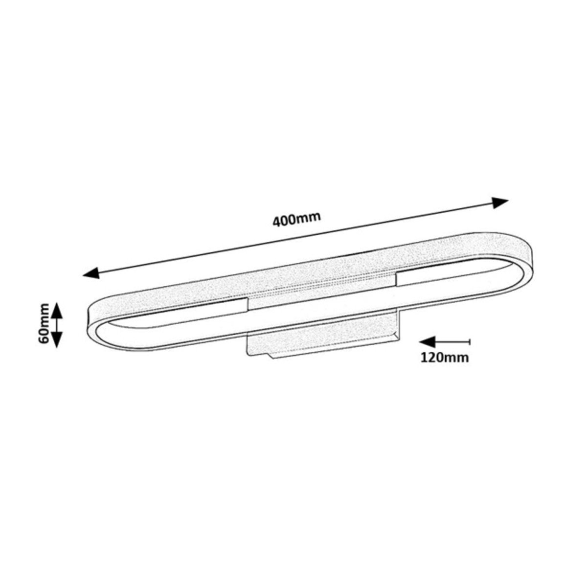 Rabalux Odran 75055 - typ - Oświetlenie łazienkowe