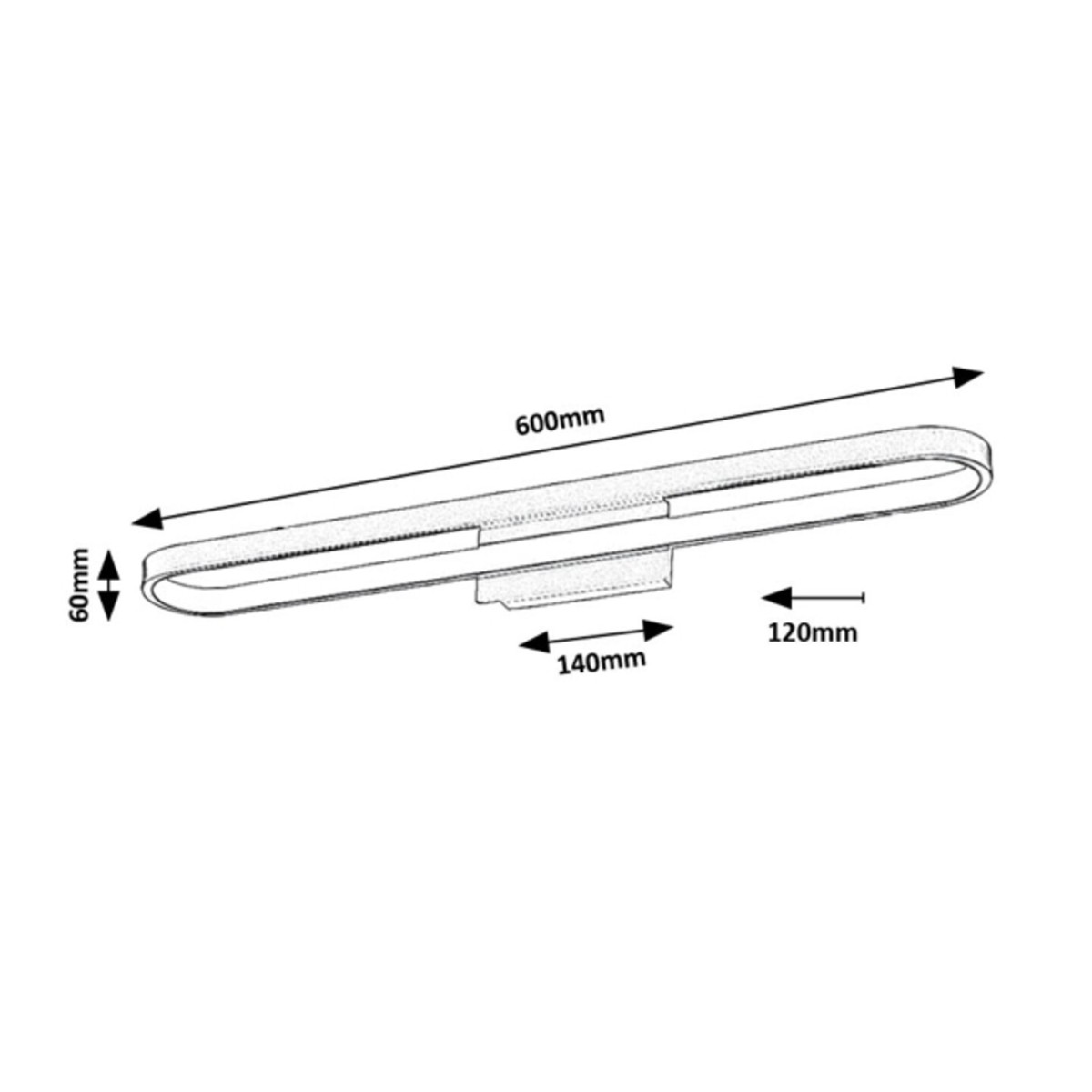 Rabalux Odran 75056 - typ - Oświetlenie łazienkowe