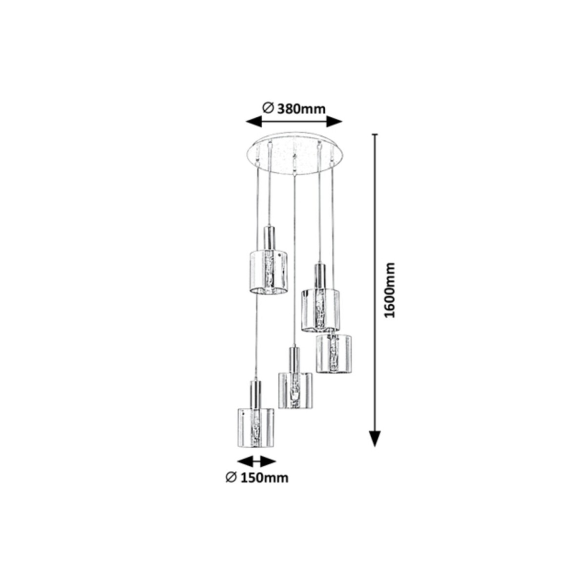 Rabalux Donati 5251 - typ - Lampy wiszące